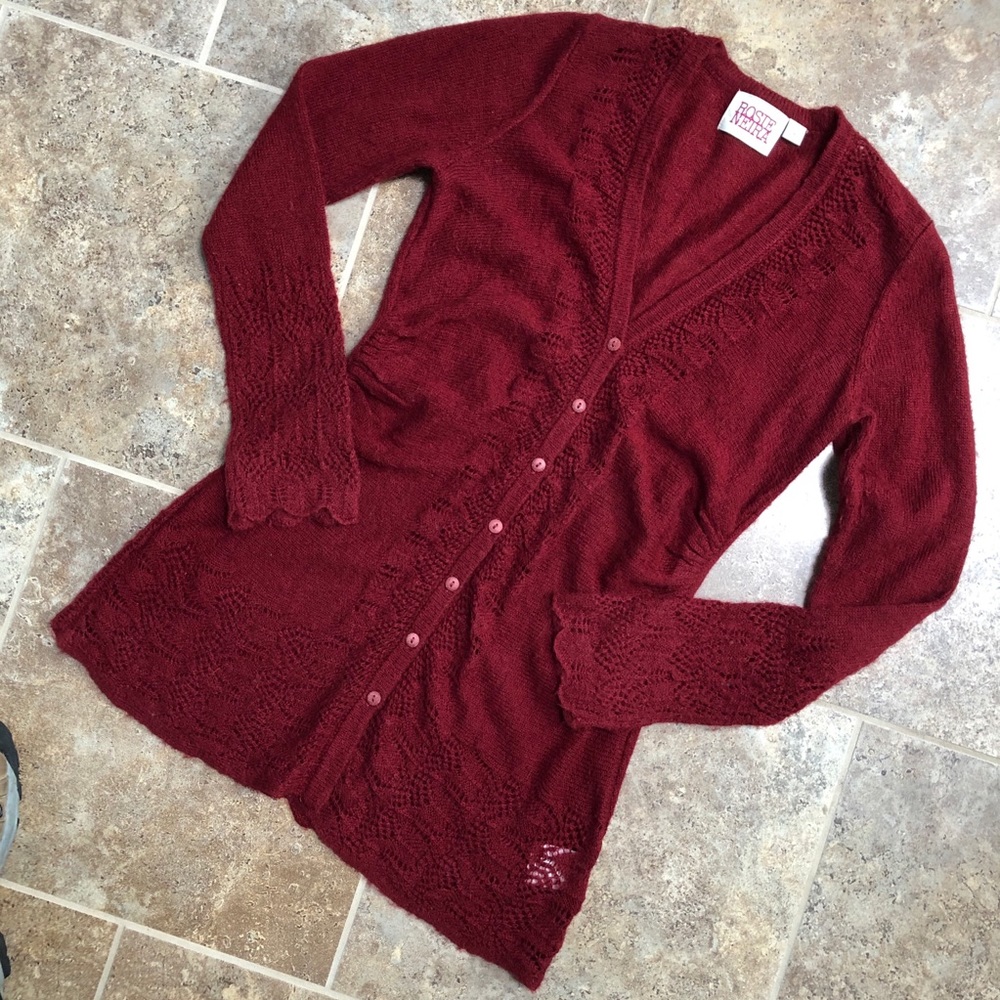 Anthropologie Rosie Neira cardigan sweater